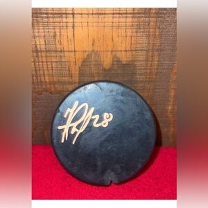 Signed Rare Jimmy Waite Inglasco NHL Hockey Puck
